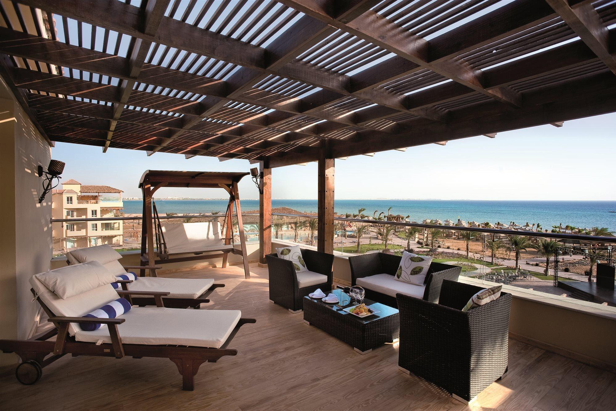 Amwaj Beach Club Abu Soma Hurghada Exteriör bild