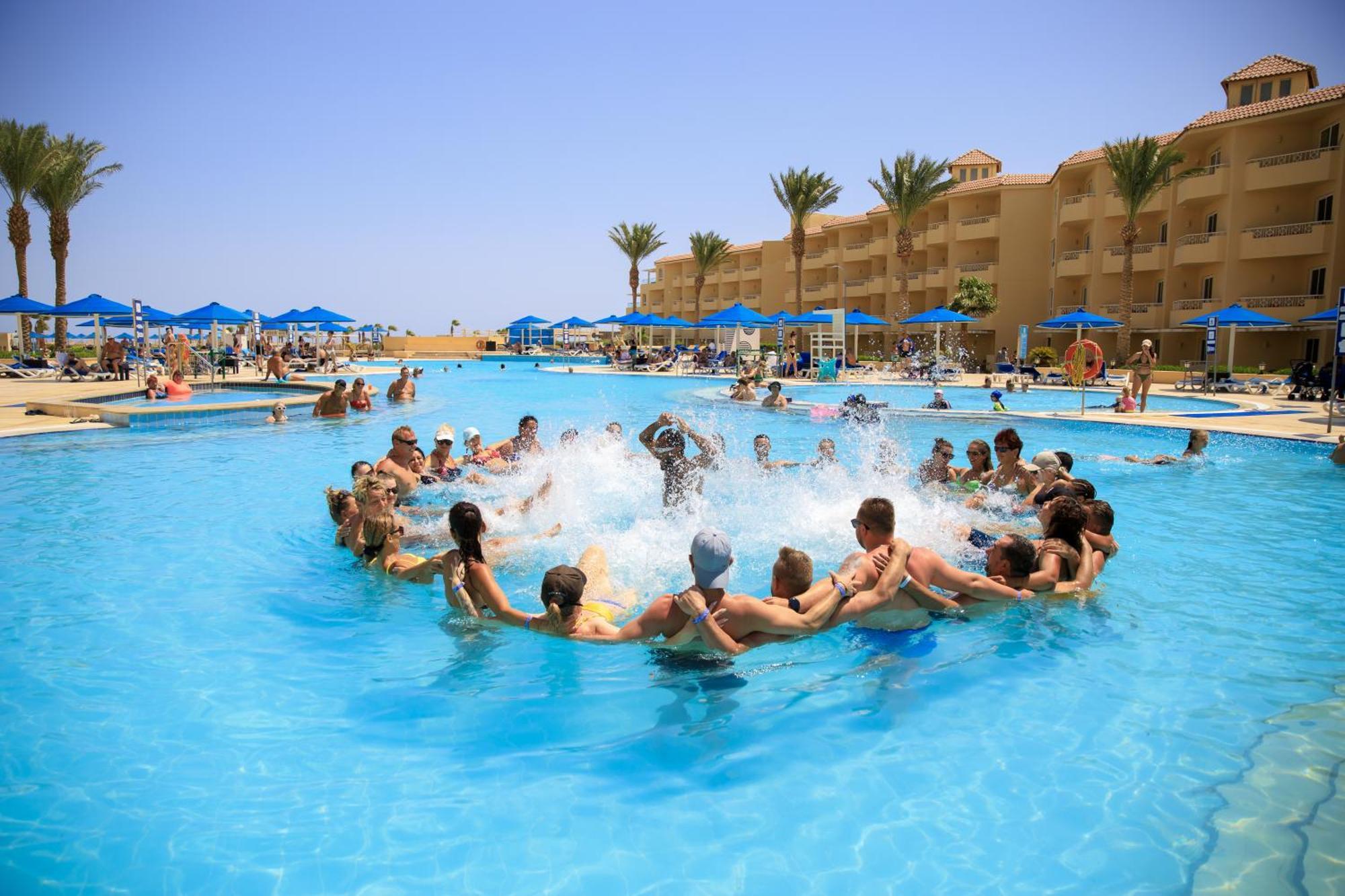 Amwaj Beach Club Abu Soma Hurghada Exteriör bild