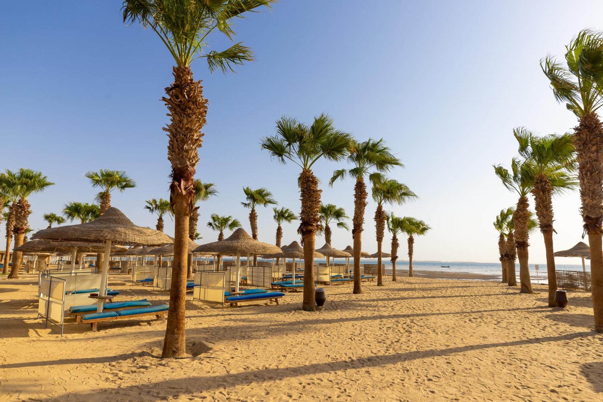 Amwaj Beach Club Abu Soma Hurghada Exteriör bild
