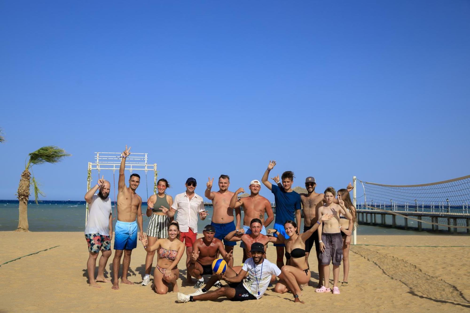 Amwaj Beach Club Abu Soma Hurghada Exteriör bild