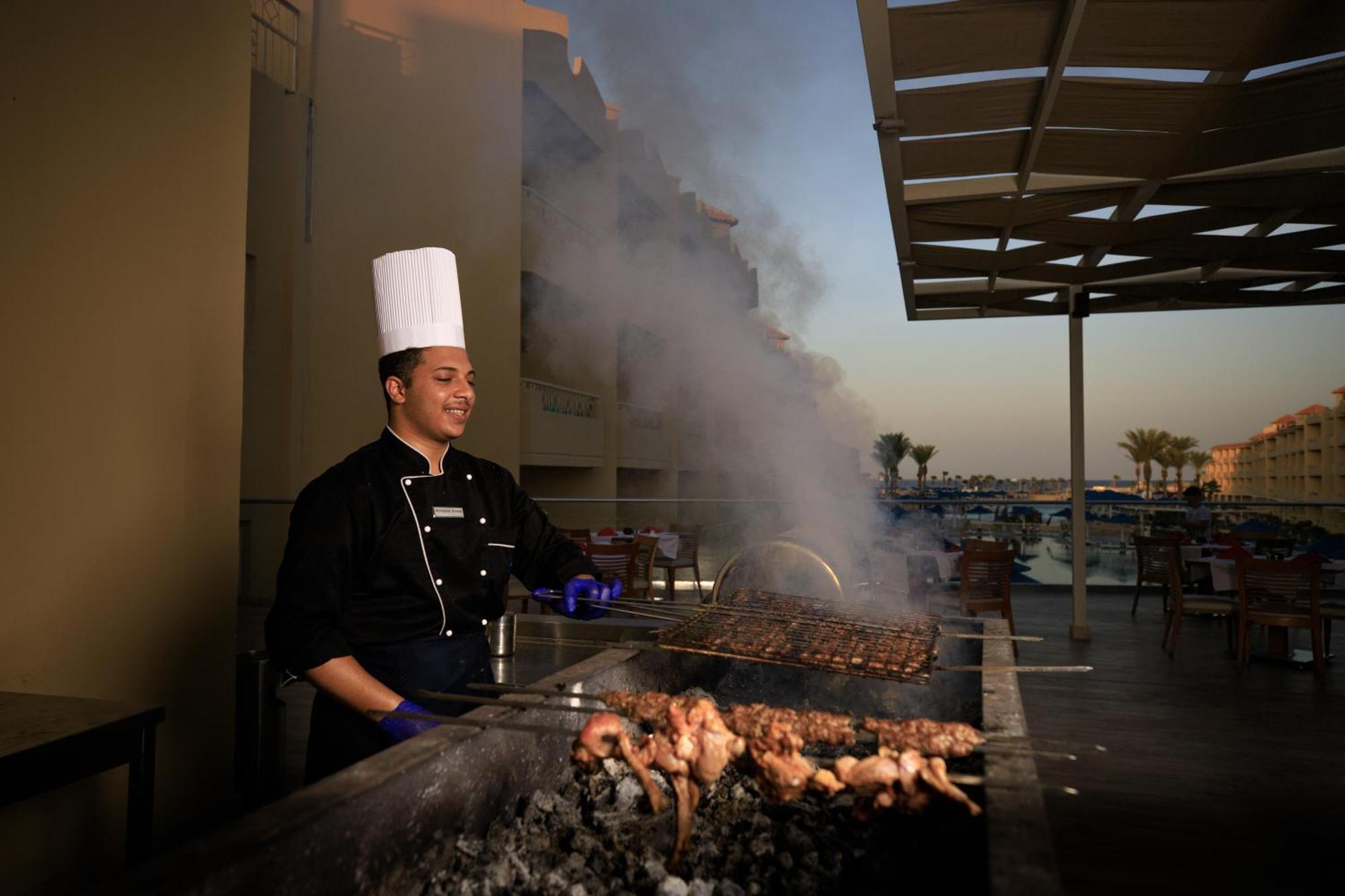 Amwaj Beach Club Abu Soma Hurghada Exteriör bild
