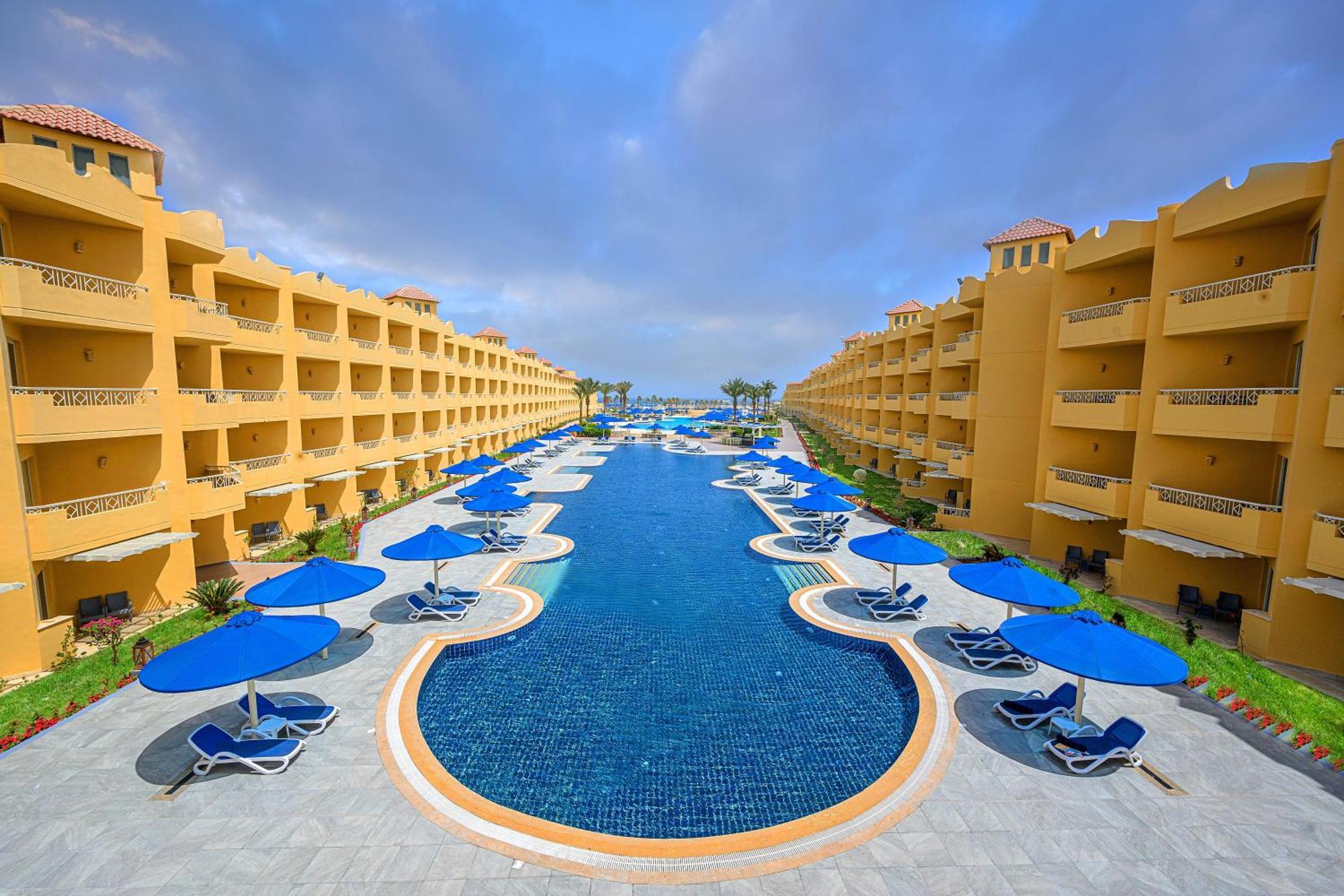 Amwaj Beach Club Abu Soma Hurghada Exteriör bild