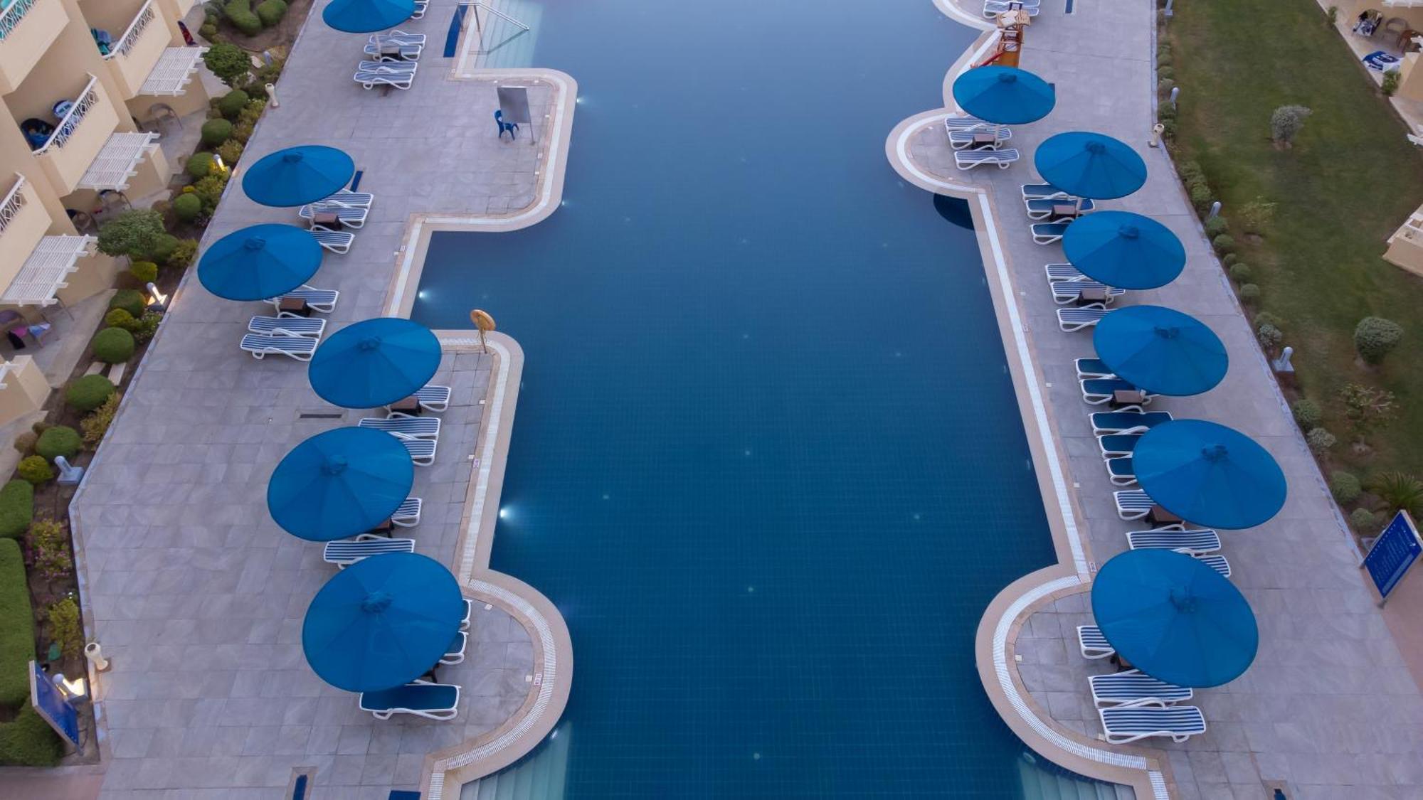 Amwaj Beach Club Abu Soma Hurghada Exteriör bild